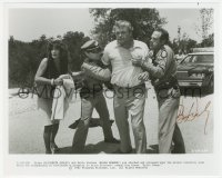 3y0249 BRIAN DENNEHY signed 8x10 still 1982 restrained by cops by Elizabeth Ashley in Split Image!