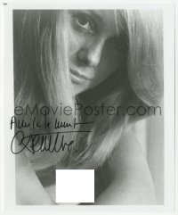 3y0797 CATHERINE DENEUVE signed 8x9.75 REPRO still 1980s super c/u nude portrait of the French star!