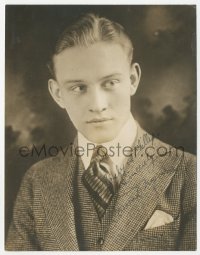 3y0264 CONRAD NAGEL signed deluxe 7.25x9.25 still 1910s super young portrait of the leading man!