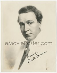 3y0275 DUSTIN FARNUM signed 8x10 still 1920s portrait of the silent leading man at William Fox!