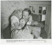 3y0277 ED HARRIS signed 8x9.25 still 1984 happily cuddling with his wife Kay Walsh in Swing Shift!