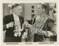 3y0281 EDWARD EVERETT HORTON signed 8x10.25 still R1962 with Maurice Chevalier in The Merry Widow!