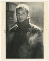 3y0829 HARRISON FORD signed 8x10 REPRO still 1990s classic portrait from Blade Runner!