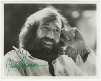 3y0850 JIM HENSON signed 8x10 REPRO still 1980s close smiling portrait of the Muppets creator!