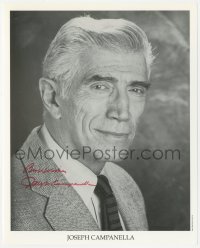 3y0446 JOSEPH CAMPANELLA signed 8x10 publicity still 1980s head & shoulders portrait of the actor!