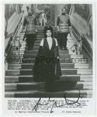 3y0347 LIZA MINNELLI signed 8.25x9.75 still 1976 most sought-after love symbol in A Matter of Time!