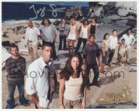 3y0745 LOST signed color 8x10 REPRO still 2000s by BOTH Jorge Garcia AND Emilie de Ravin!