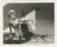 3y0354 MARLENE DIETRICH signed 8.25x10 still 1943 sexy image on roulette table from The Spoilers!