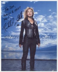 3y0761 RACHEL LUTTRELL signed color 8x10 REPRO still 2000s sexy portrait from TV's Stargate: Atlantis