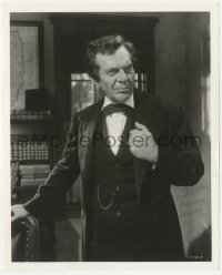 3y0374 RAYMOND MASSEY signed 8x10 key book still 1964 as Abraham Lincoln in How the West Was Won!