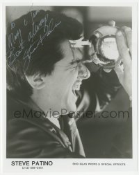 3y0452 STEVE PATINO signed 8x10 publicity still 1990s gruesome pose with his killer ball from Phantasm!