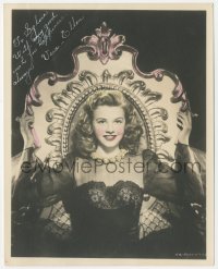 3y0400 VERA-ELLEN signed deluxe 8x10 still 1945 beautiful posed portrait by mirror from Wonder Man!