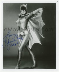 3y0910 YVONNE CRAIG signed 8x10 REPRO still 1980s great full-length portrait in Batgirl costume!