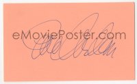 3y0582 EVE ARDEN signed 3x5 index card 1980s it can be framed & displayed with a repro!