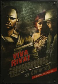 3y0122 VIVA RIVA signed DS 1sh 2011 by director Djo Munga, Patsha Bay in the title role!