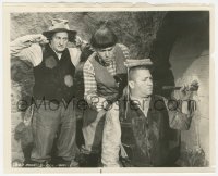 3z0085 CASH & CARRY 7.75x10 still 1937 Larry watches Moe put dynamite on Curly's head, Three Stooges!