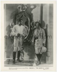 3z0137 EMPEROR JONES 8x10.25 still 1933 full-length Paul Robeson & Dudley Digges standing by mirror!