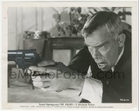 3z0243 KILLERS 8x10.25 still 1964 great intense close up of Lee Marvin pointing his gun!