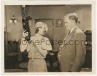 3z0346 OUR BLUSHING BRIDES candid 8x10 still 1930 Joan Crawford lectures the Governor of Kansas!