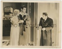 3z0363 POLLY OF THE CIRCUS 8x10 still 1932 Marion Davies & Clark Gable ask Raymond Hatton to leave!