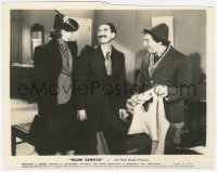 3z0391 ROOM SERVICE 8x10 still 1938 great close up of Lucille Ball staring at Groucho & Chico Marx!