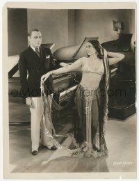 3z0431 SONG WRITER'S REVUE 7.75x10.25 still 1930 Jack Benny rehearsing with sexy dancer May Packer!