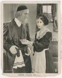 3z0444 SURRENDER 8x10.25 still 1927 c/u of Rabbi Nigel de Brulier with pretty Mary Philbin!
