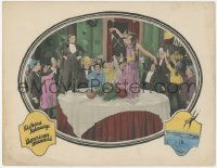 3z0525 AMERICAN MANNERS LC 1924 crowd cheers for Richard Talmadge & woman dancing on table!