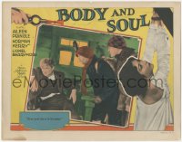 3z0593 BODY & SOUL LC 1927 crazy doctor Lionel Barrymore with Norman Kerry & T. Roy Barnes!