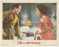 3z0631 CAT ON A HOT TIN ROOF LC #6 1958 Paul Newman & Elizabeth Taylor, who did what with Skipper!