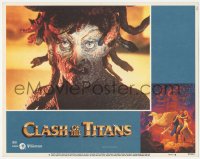 3z0656 CLASH OF THE TITANS LC #6 1981 Ray Harryhausen, best close up of creepy Medusa!