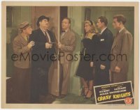 3z0676 CRAZY KNIGHTS LC 1944 Billy Gilbert with gun, Shemp Howard, Max Rosenbloom & three others!