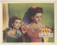 3z0751 FAN LC #6 1949 c/u of Jeanne Crain & Madeleine Carroll, directed by Otto Preminger!