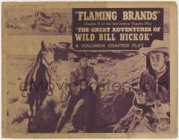 3z0816 GREAT ADVENTURES OF WILD BILL HICKOK chapter 5 LC R1949 Wild Bill Elliott, Flaming Brands!