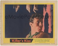 3z0915 KILLER'S KISS LC #8 1955 early Stanley Kubrick noir, man with mannequin hands overhead!