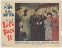 3z0951 LET'S FACE IT LC #5 1943 uniformed Bob Hope with Betty Hutton, Dona Drake & three others!