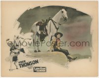 3z0962 LONE HAND SAUNDERS LC 1926 best portrait of cowboy Fred Thomson & his horse Silver King!