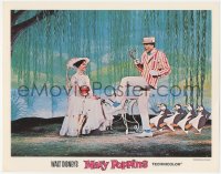 3z0999 MARY POPPINS LC 1964 Julie Andrews watches Dick Van Dyke & animated penguins dancing!