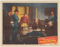 3z1026 MR MUGGS RIDES AGAIN LC 1945 horse racing jockey Leo Gorcey with a bunch of guys in office!