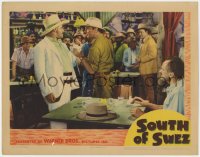 3z1218 SOUTH OF SUEZ LC 1940 George Brent grabs man threatening him with knife in tavern!