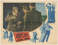 3z1238 STORY OF VERNON & IRENE CASTLE LC 1939 pilot Fred Astaire receives box from officer!