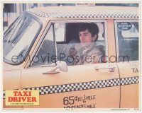 3z1263 TAXI DRIVER LC 1976 best close up of Robert De Niro in cab in Martin Scorsese classic!