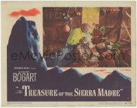 3z1316 TREASURE OF THE SIERRA MADRE LC #3 1948 Walter Huston tends to wounded Tim Holt, John Huston!