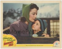 3z1379 WOMAN'S FACE LC 1941 great close up of Joan Crawford comforting 6 year-old Richard Nichols!