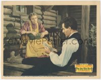 3z1393 YOUNG MR. LINCOLN LC 1939 Henry Fonda as Abe reading letter to mother Alice Brady on porch!