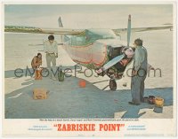 3z1395 ZABRISKIE POINT LC #1 1970 Halprin & Frechette psychedelically paint the stolen airplane!