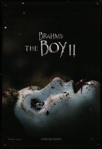 4a0767 BRAHMS: THE BOY II teaser DS 1sh 2020 Katie Holmes, Yeoman, creep close-up of mask on ground!