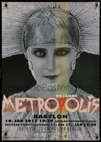 4a0074 METROPOLIS German R2017 b/w image of Brigitte Helm as the gynoid Maria, The Machine Man!