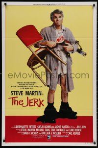 4a0919 JERK int'l 1sh 1979 Steve Martin is the son of a poor black sharecropper!