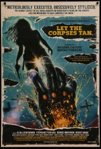 4a0948 LET THE CORPSES TAN 1sh 2018 cool vintage-style Vranck art of hand reaching for sexy woman!